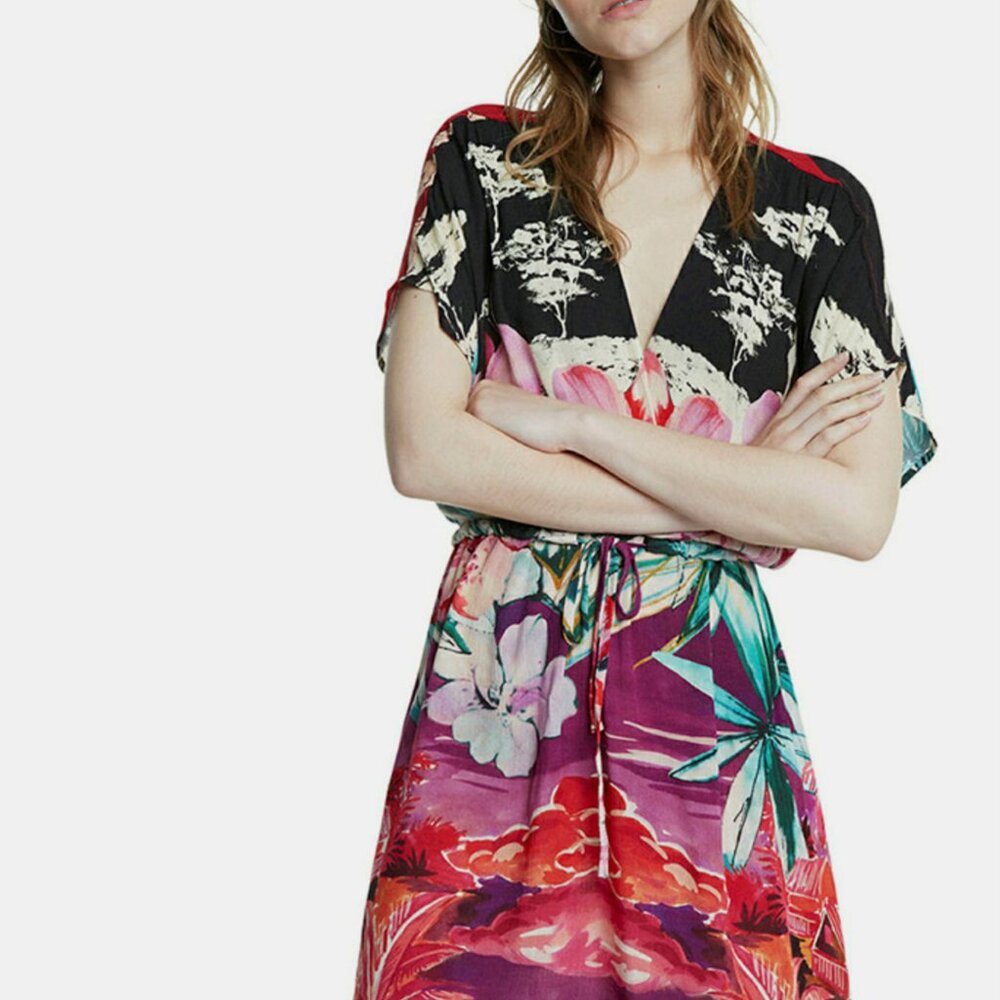 NWOT Desigual Kalawao Kimono Dress